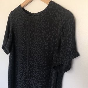 Leopard Print Silky Top